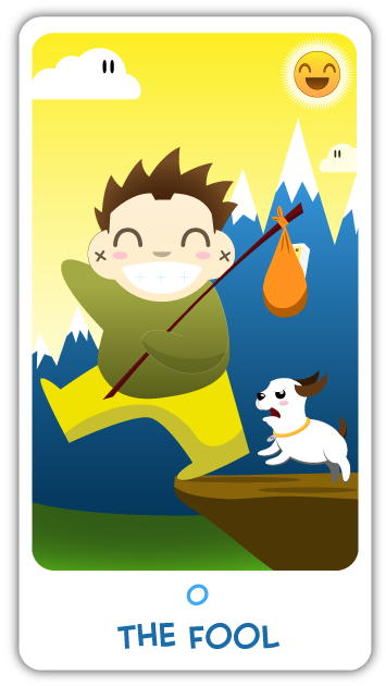 The Chibi Tarot - 0 The Fool