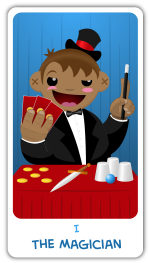 The Chibi Tarot - I The Magician